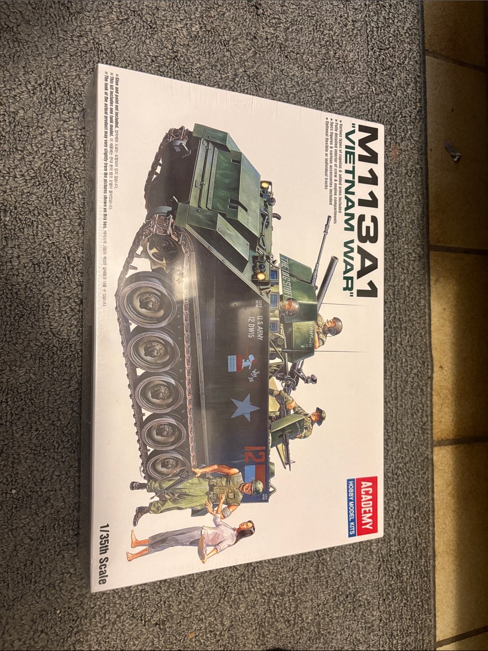 The Academy Brand M113A1 APC Model Kit - Green